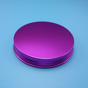 紫色铝盖